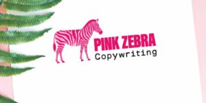 Pink Zebra Copywriting logo